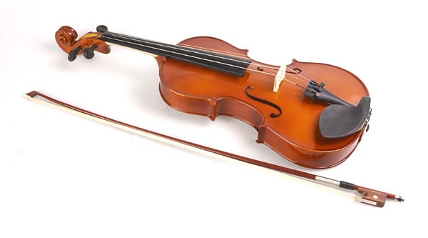 a photo of an old viola