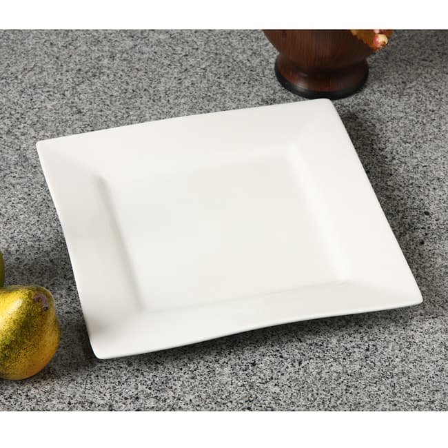 10 Strawberry Street Whittier 10-inch Square Dinner Plate (Set of 6)