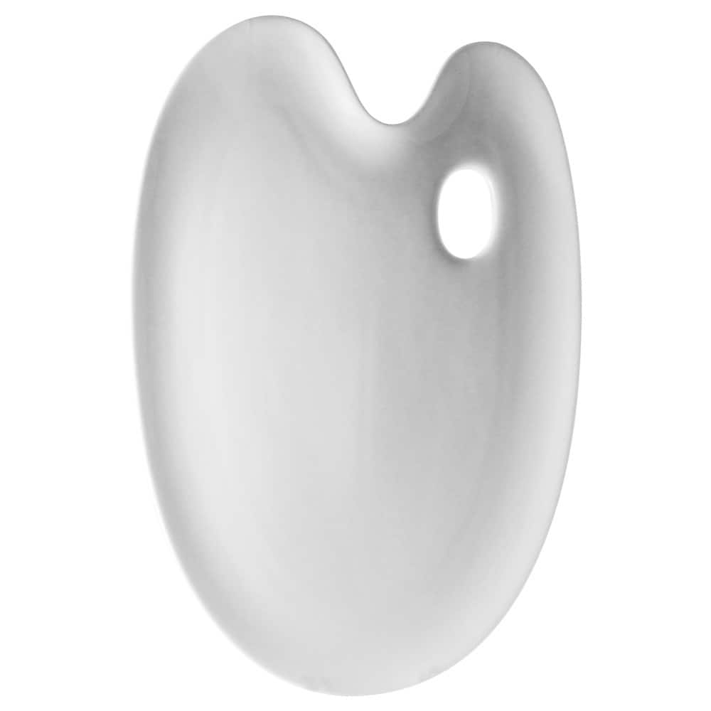 10 Strawberry Street Whittier Painter's Pallet Serving Platter 15.75" x 10.25"