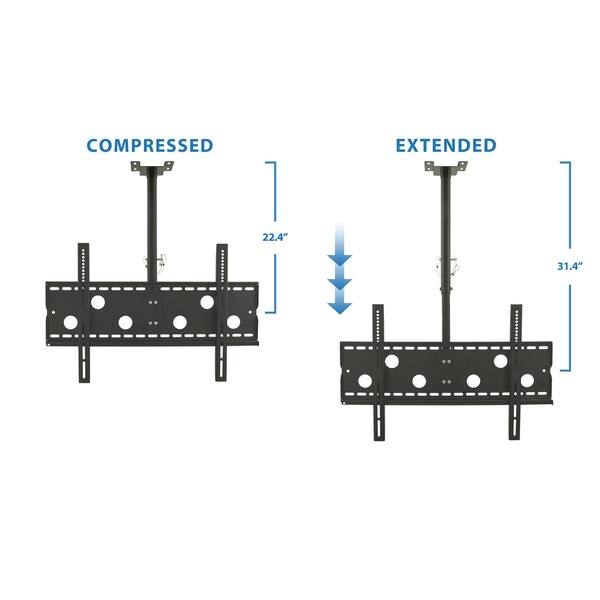 Shop Mount It Full Motion Lcd Plasma Tv Ceiling Mount For