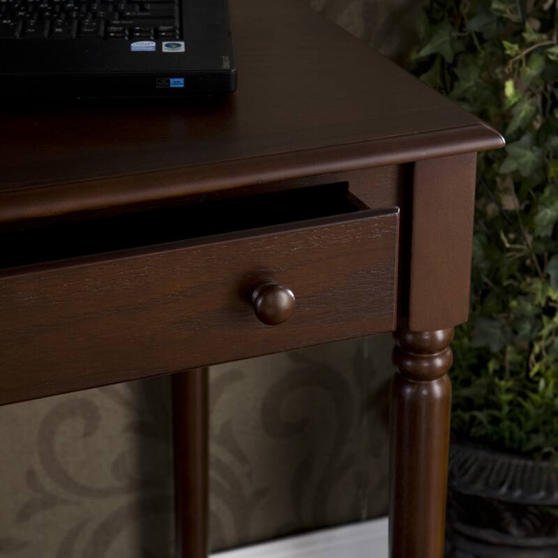 SEI Furniture Gaff Espresso 2-drawer Writing Desk