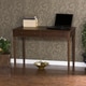 preview thumbnail 8 of 11, SEI Furniture Gaff Espresso 2-drawer Writing Desk