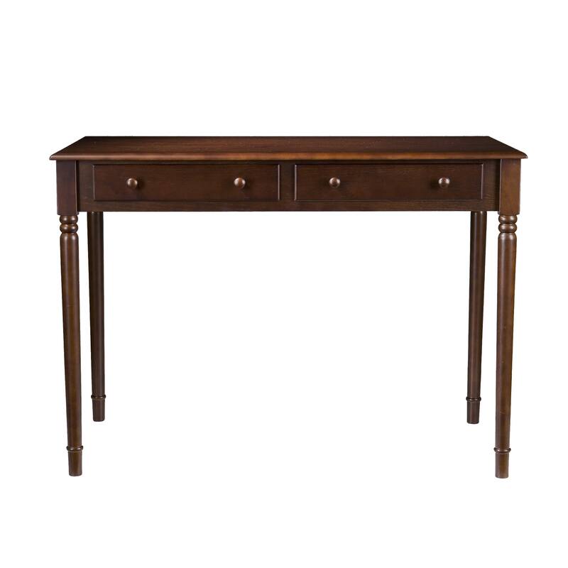 SEI Furniture Gaff Espresso 2-drawer Writing Desk