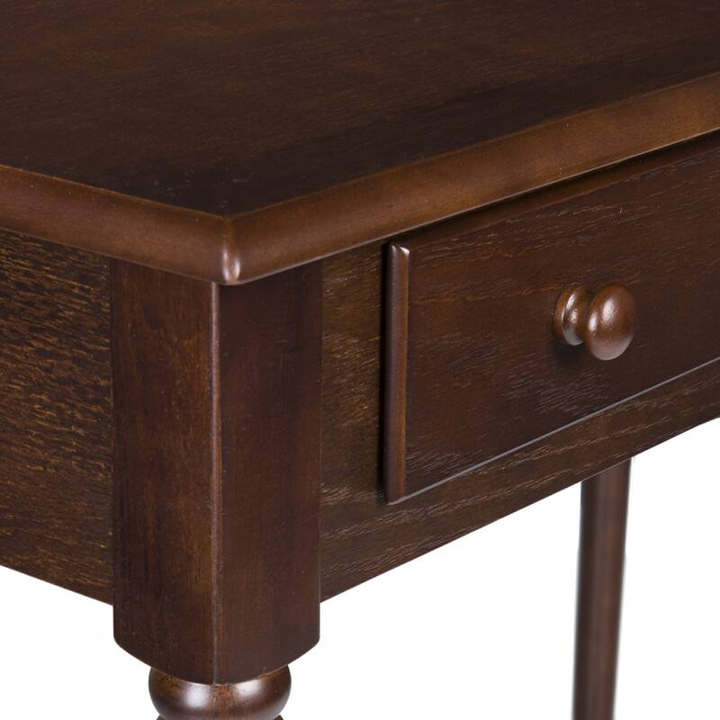 SEI Furniture Gaff Espresso 2-drawer Writing Desk