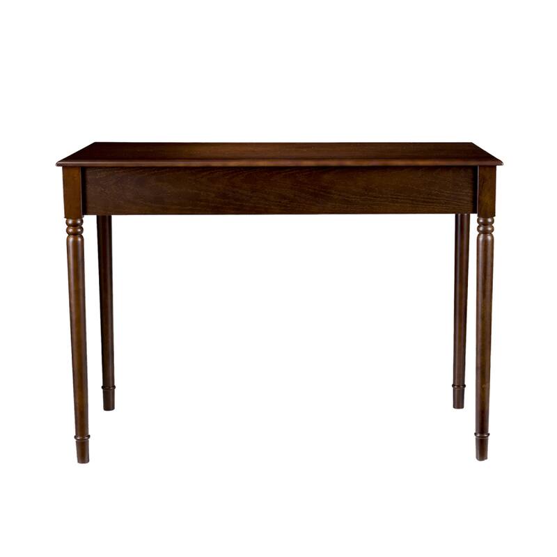 SEI Furniture Gaff Espresso 2-drawer Writing Desk