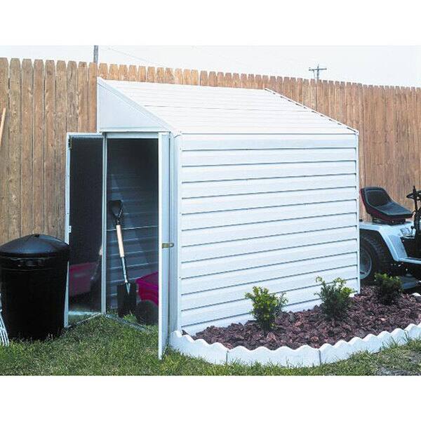 Arrow Yardsaver (4' x 7') Steel Shed - 4.1 x 6.6 x 6.8 ft