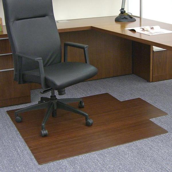 Bamboo chair mat for hardwood online floor