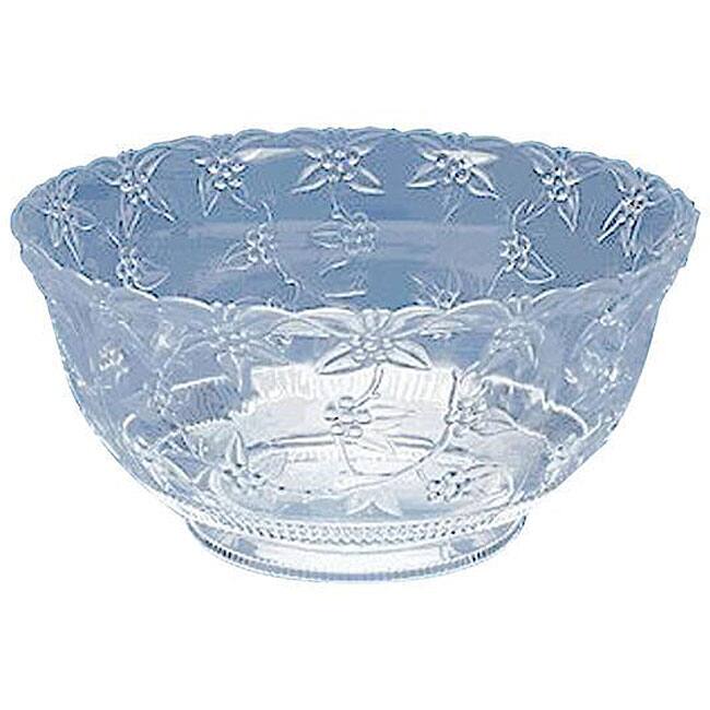 Maryland Plastics 8-qt Clear Punch Bowl