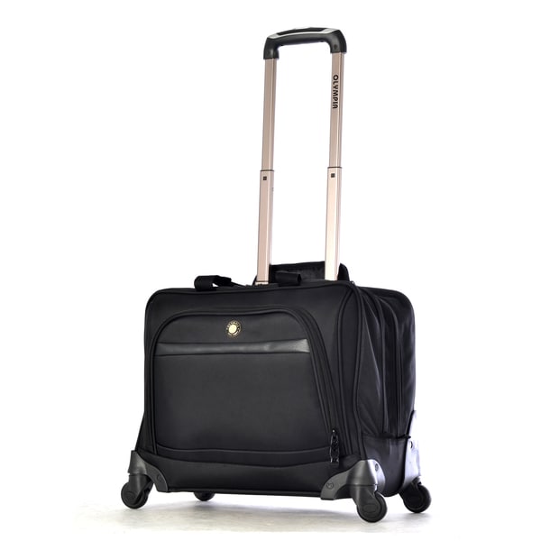 Shop Olympia Hover Deluxe 15-inch Laptop Carry On Spinner Overnight Business Tote - Free ...