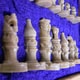 Handmade Soapstone Chess Set 12x12 (India) - Black - Thumbnail 6