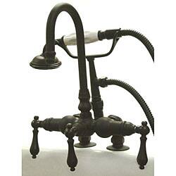 Shop Deck Mount Dark Oil Rubbed Bronze Clawfoot Tub Faucet Free