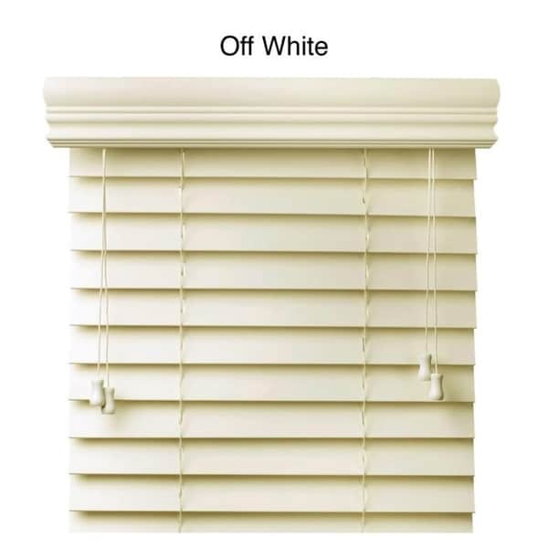 Arlo Blinds Faux Wood 34-inch Blinds