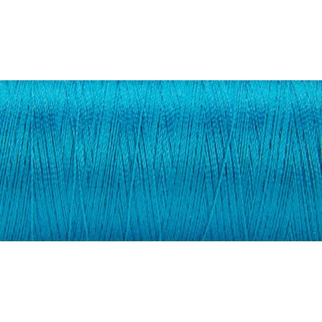 Deep Turquoise 600 yard Embroidery Thread (Deep TurquoiseSpool measures 2.25 inches )