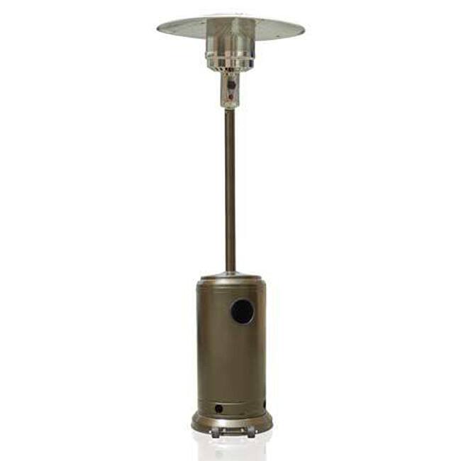 Garden Radiance Gold Hammered Patio Heater