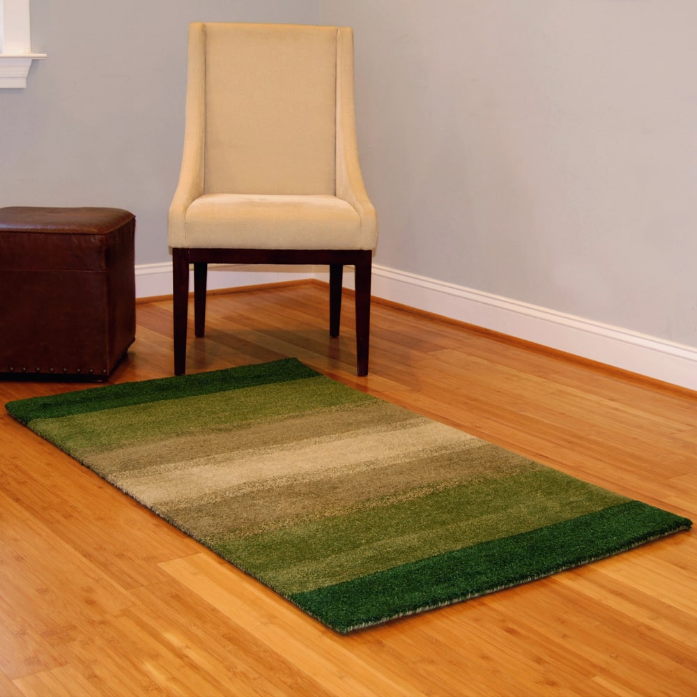 HERAT ORIENTAL Handmade Tibetan Wool Rug - 3' x 5'