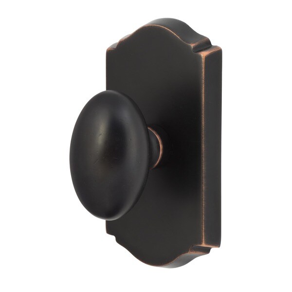 Shop SureLoc Rustic Bronze Dummy Door Knob On Sale Free Shipping