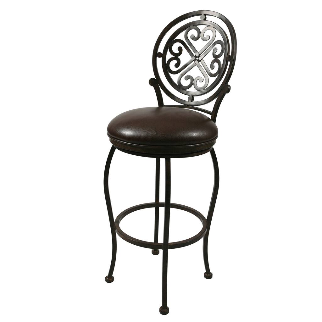 Island Falls 30-inch Swivel Bar Stool