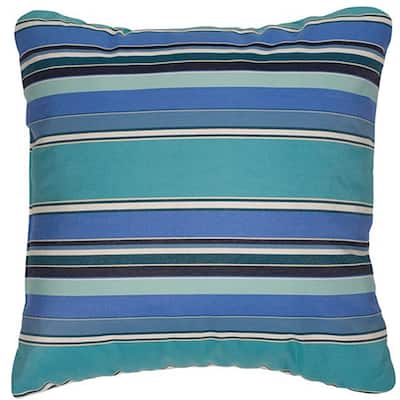 Dolce Oasis 18-inch Knife-edged Outdoor Pillows with Sunbrella Fabric (Set of 2)