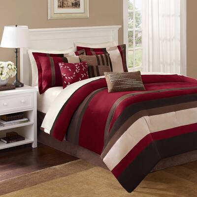 Red Striped Comforter Sets Find Great Bedding Deals Shopping At
