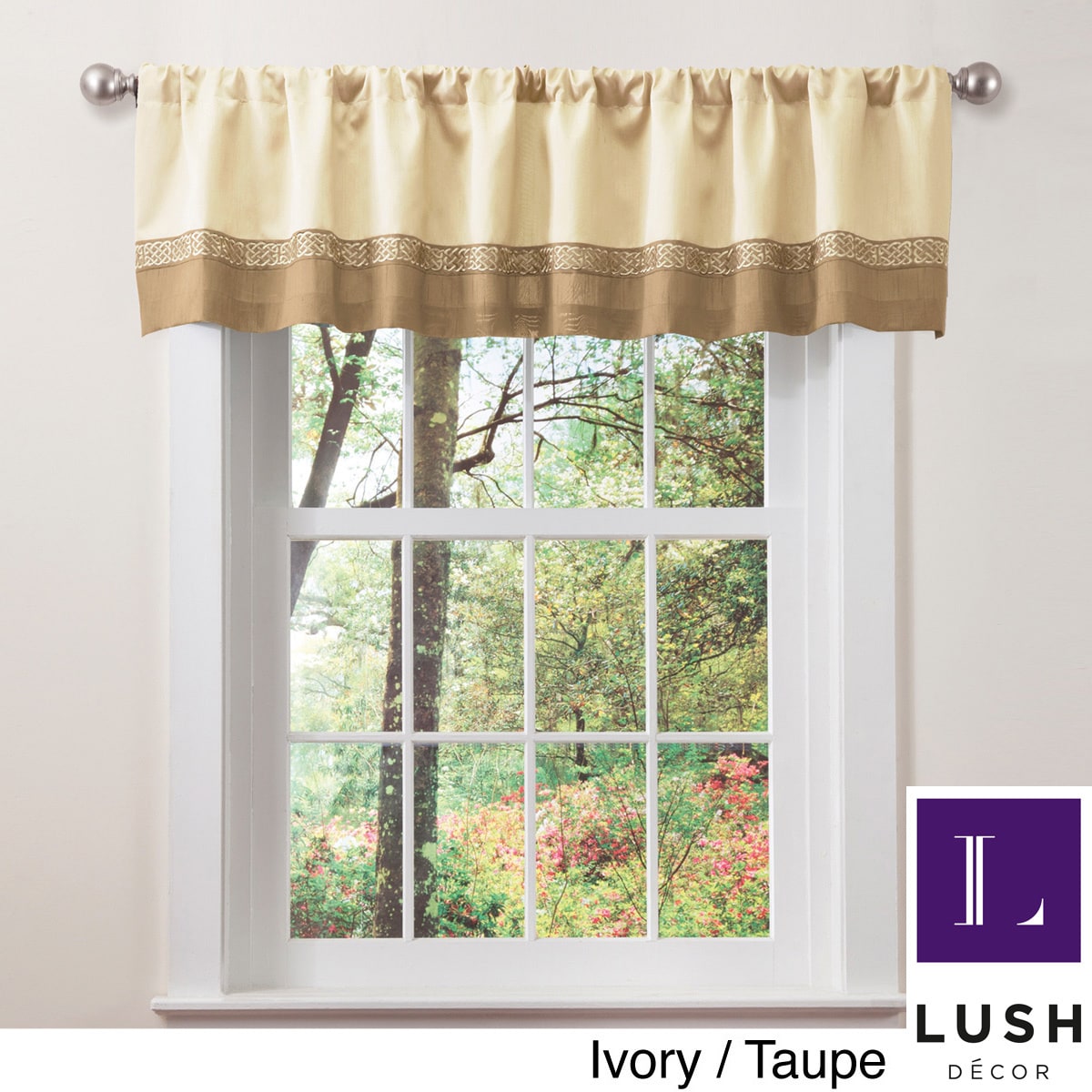 Kyoto Contrast Border Valance