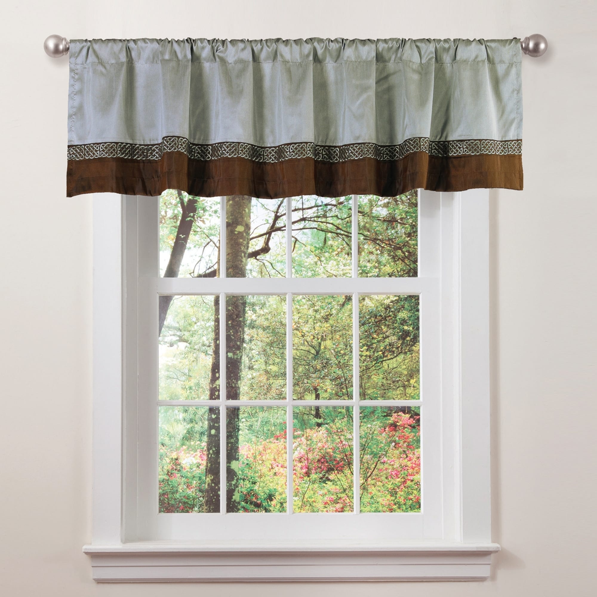 Kyoto Contrast Border Valance