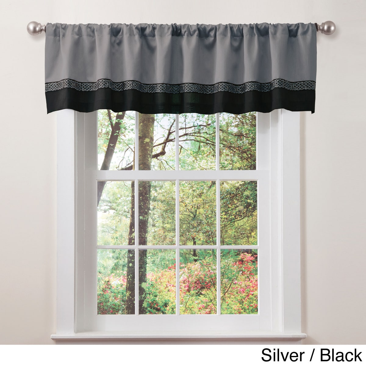 Kyoto Contrast Border Valance