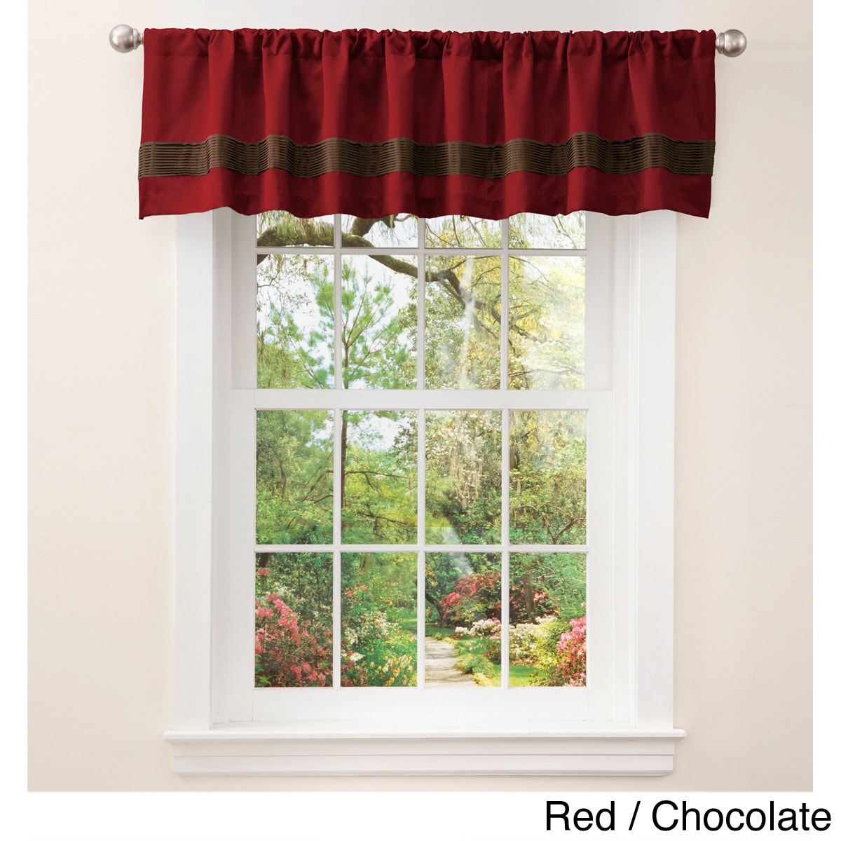 Talon Faux Silk Valance