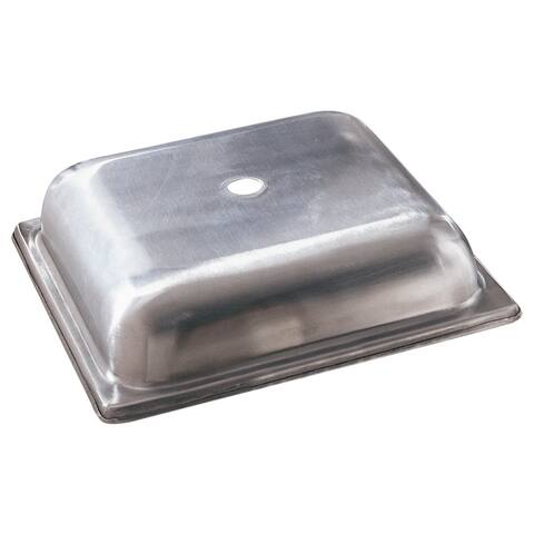 10 Strawberry Street Metal 11-inch Square Plate Covers (Pack of 4) - Silver - 11"