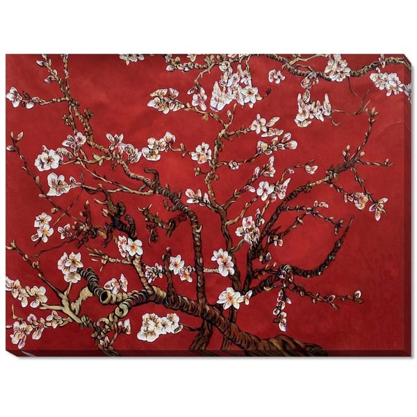 Van Gogh 'Branches of an Almond Tree in Blossom' Hand-painted Canvas ...