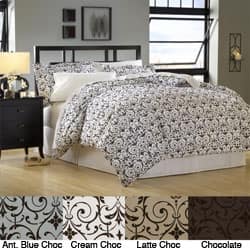 Shop Seville 3 Piece Queen Size Duvet Cover Set Overstock 5483037