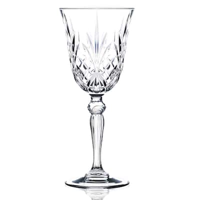 Melodia Collection Crystal Wine Glasses (Set of 6)