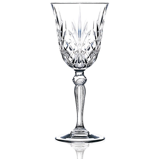 RCR Crystal Water Glass Set of 6