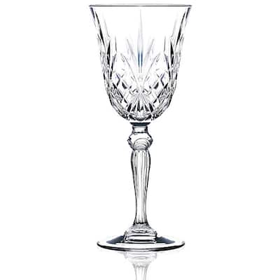 Melodia Collection Crystal Water Glasses (Set of 6)