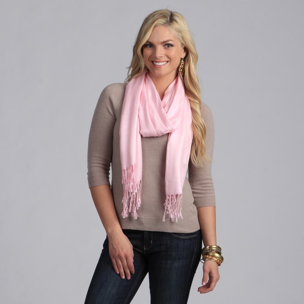Peach Couture Hand knotted Baby Pink Wrap