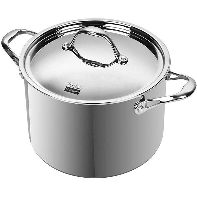 Cooks Standard 8-quart Multi-ply Clad Stainless Steel Stockpot