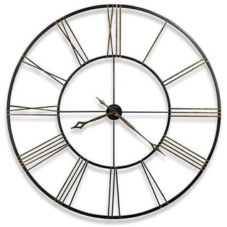 Howard Miller Postema Modern, Industrial, Transitional and Bold, Statement Wall Clock, Reloj De Pared