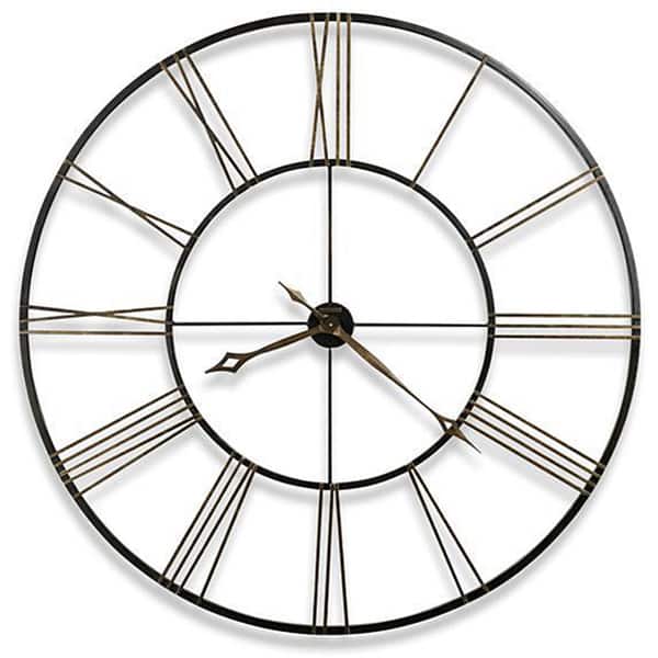 slide 2 of 3, Howard Miller Postema Modern, Industrial, Transitional and Bold, Statement Wall Clock, Reloj De Pared