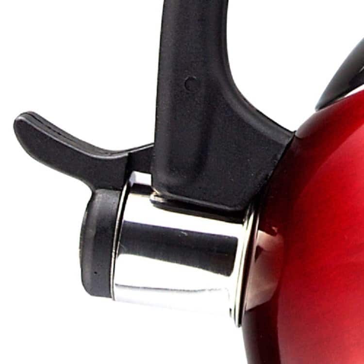 Magefesa Sabal Red Stainless Steel 2.1-quart Tea Kettle