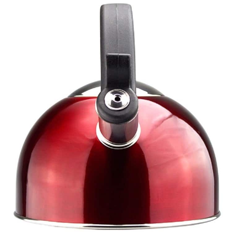 Magefesa Sabal Red Stainless Steel 2.1-quart Tea Kettle
