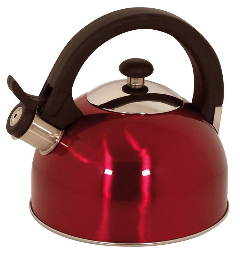 Magefesa Sabal Red Stainless Steel 2.1-quart Tea Kettle