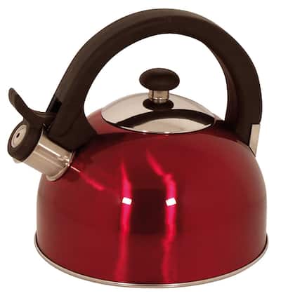 Magefesa Sabal Red Stainless Steel 2.1-quart Tea Kettle