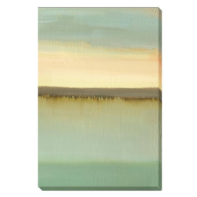 Caroline Gold 'Dusk' Canvas Art - Stretched 36x24