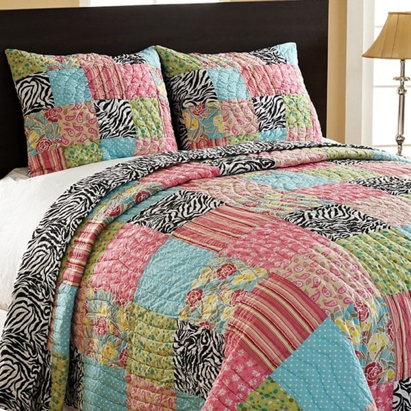 Kassie 3-piece Twin-size Quilt Set