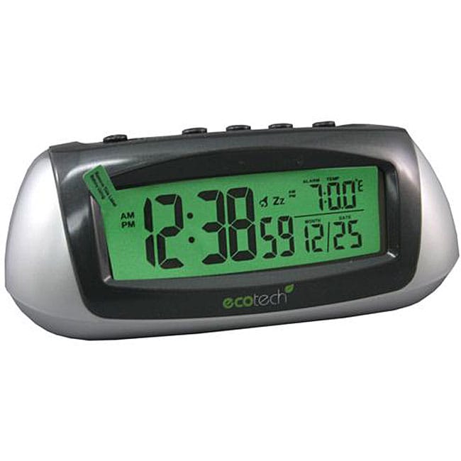 Equity By La Crosse 65903 Solar Lcd Alarm Clock