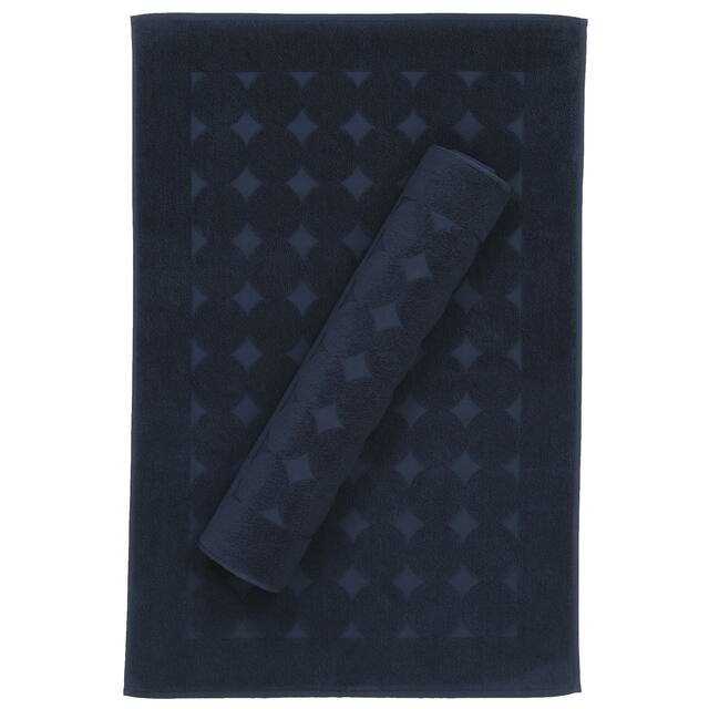 Authentic Hotel and Spa Turkish Cotton Bath Mat (Set of 2)
