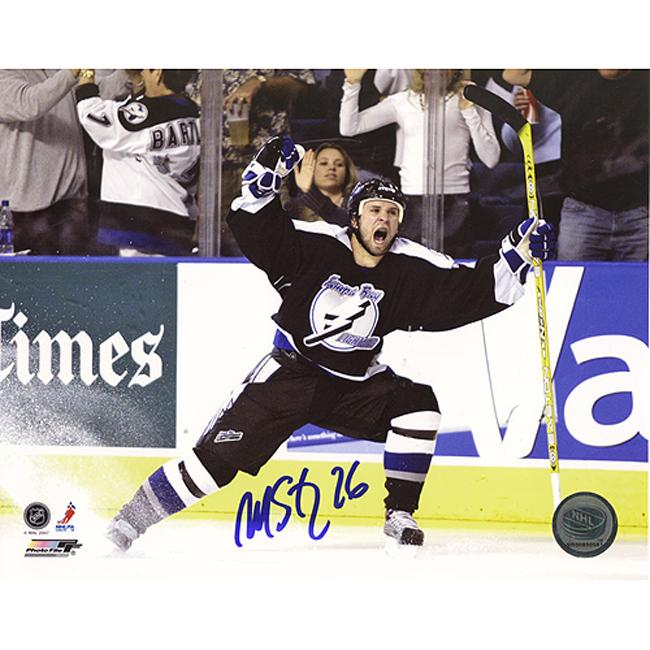 Steiner Sports Hand-Signed Martin St. Louis Autographed Photo
