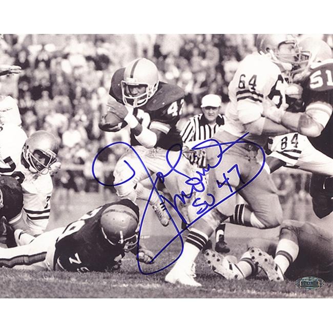 Syracuse University Joe Morris B/W Autographed Photo