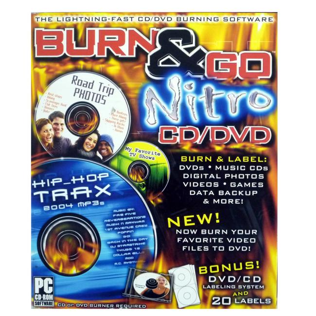 Burn & Go Nitro CD/ DVD Burning Software