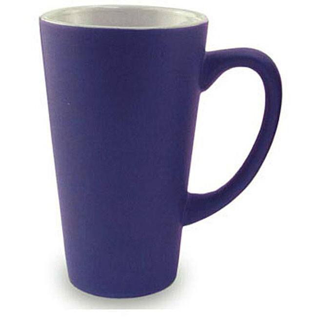 Funnel Style Cobalt 16-oz Ceramic Mugs (Pack of 4)