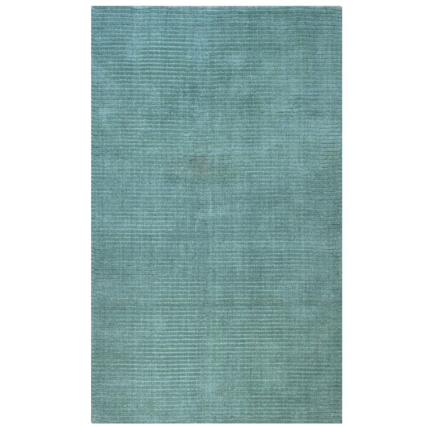 Hand tufted Blue Wool Rug (8' x 10') St Croix Trading 7x9   10x14 Rugs